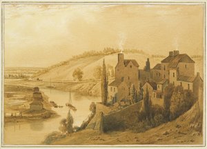 Totterdown, zeigt Knowle Hill, die Bath Road und die Brislington Mautstelle