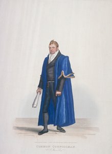 Gemeinderat der Stadt London, William John Reeves, im bürgerlichen Kostüm