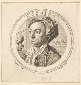 Porträt von William Huggins, Übersetzer von Ariosto