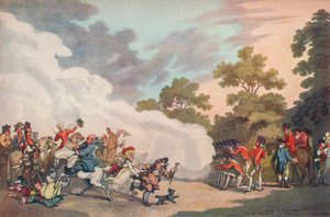 Ein Feldtag im Hyde Park, 1789, 1914 von Thomas Malton II