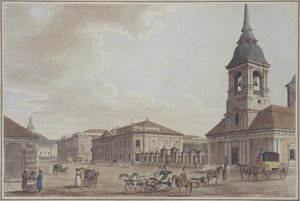 Liteyny Avenue in St. Petersburg von Thomas Malton the Elder