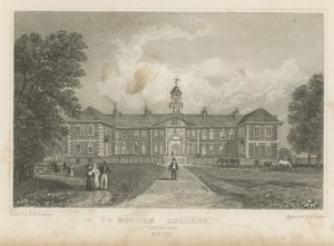 Menschen auf dem Gelände des Morden College
