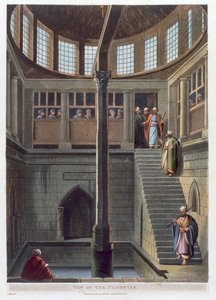 Ansicht des Nilometers, Kairo, Ägypten von Thomas Milton