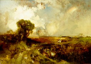Ein Sommerregen von Thomas Moran