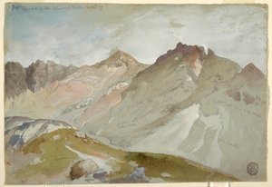 Das obere Ende des Little Cottonwood Canyon, Wasatch Range, in der Nähe von Ogden, Utah, 13. August 1879