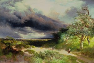 East Hampton, Long Island, Sanddünen von Thomas Moran