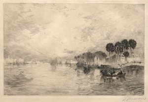 Morgen am St. Johns River, Florida, 1881