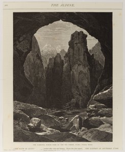 Die Engstelle, Nordarm des Rio Virgen, Utah von Thomas Moran