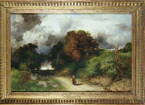 Windiger Hügel, Amagansett, Long Island, 1901 von Thomas Moran