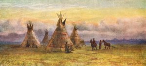 Indianer in alten Zeiten