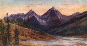 Van Horne Range, Abend von Thomas Mower Martin