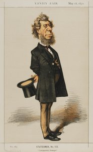 Hamilton Fish, Vanity Fair, 18.05.1872 von Thomas Nast