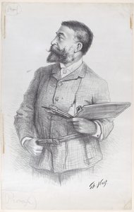 Porträt des Künstlers von Thomas Nast