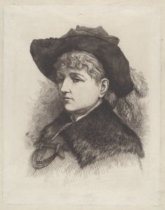 Porträt der Frau des Künstlers, Sarah Edwards Nast