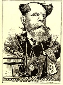 Der britische Löwe in Amerika, 1867-68 von Thomas Nast
