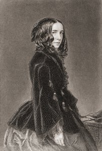 Elizabeth Barrett Browning, Poetische Werke Band I, Gravur von Thomas Oldham Barlow
