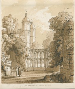 Tixall Hall von Thomas Peploe Wood