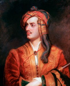 Byron von Rochdale in albanischer Tracht