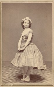 Porträt einer Balletttänzerin von Thomas Rice Burnham