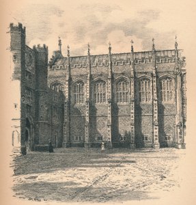 Die Große Halle des Hampton Court Palace, 1902