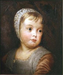 König James II. als Kind, nach Van Dyck von Thomas Robson