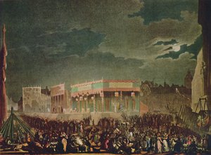 Bartholomew Fair: Von außen von Thomas Rowlandson, Augustus Charles Pugin