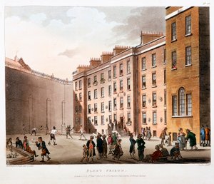 Innerer Hof, Fleet Prison, London, 1808-1811