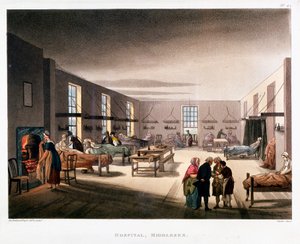 Frauenstation im Middlesex Hospital, London, 1808-1811