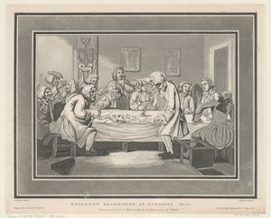 Rodericks Untersuchung in der Chirurgenhalle, 12. Mai 1800