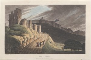 Das Schloss, aus Poetische Skizzen von Scarborough, 1813