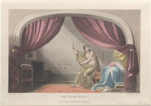 Das warme Bad, aus Poetische Skizzen von Scarborough, 1813