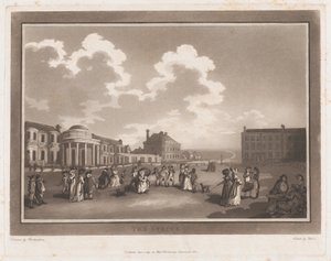 The Steine Ein Ausflug nach Brighthelmstone, 1. Juni 1790. Schöpfer: Thomas Rowlandson, Samuel Alken von Thomas Rowlandson, Samuel Alken