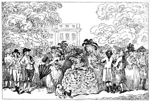1784 oder die Moden des Tages, 1784 von Thomas Rowlandson