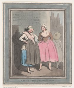 Eine niederländische Äbtissin und ihre Nymphen, 4. April 1796