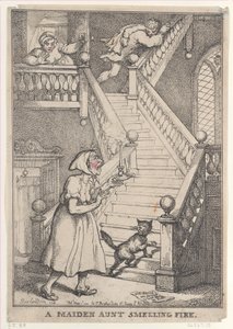 Eine alte Jungfer riecht Feuer, [1. Mai 1806], neu aufgelegt am 1. Mai 1812