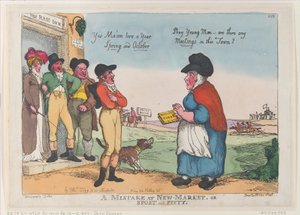 Ein Fehler bei New Market, oder Sport und Frömmigkeit, 5. Oktober 1807