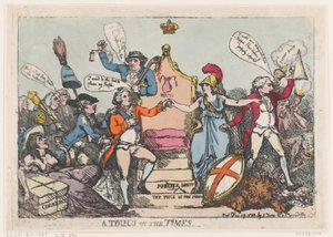 Ein Hauch der Zeit, 29. Dezember 1788 von Thomas Rowlandson