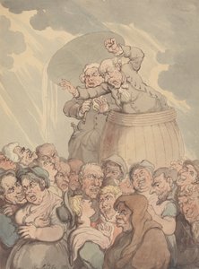 Ein Trommler von Thomas Rowlandson