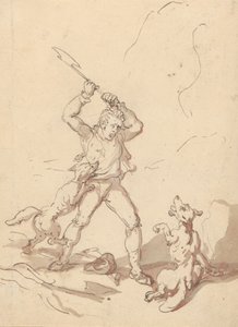 Albumzeichnung von Thomas Rowlandson