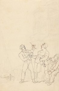 Albumzeichnung von Thomas Rowlandson