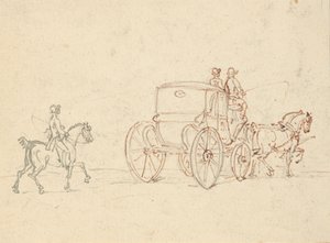 Albumzeichnung von Thomas Rowlandson