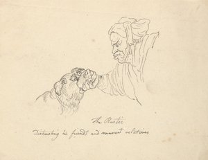 Albumzeichnung von Thomas Rowlandson