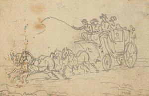 Albumzeichnung von Thomas Rowlandson
