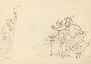 Albumzeichnung von Thomas Rowlandson