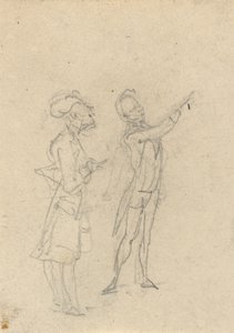Albumzeichnung von Thomas Rowlandson