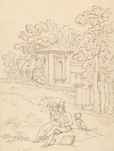 Albumzeichnung von Thomas Rowlandson