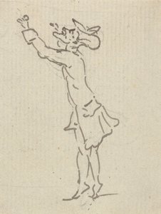 Albumzeichnung von Thomas Rowlandson