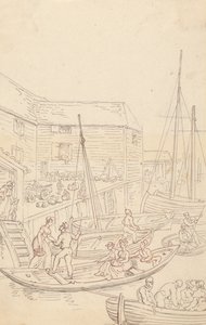 Albumzeichnung von Thomas Rowlandson