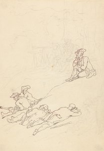 Albumzeichnung von Thomas Rowlandson