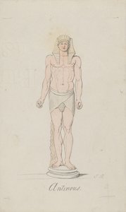 Antinous als Osiris